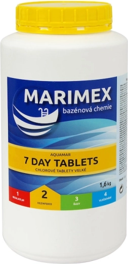Marimex 7 napos klórtabletta medencéhez 1,6 kg