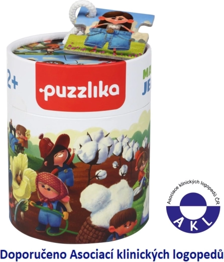 Puzzlika Baby történetmesélő puzzle Farmergyártás, 15 darabos