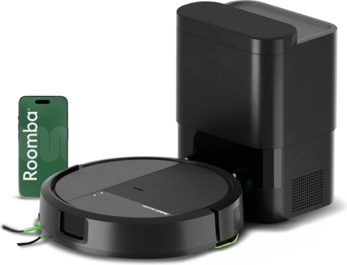iRobot Roomba 115 Combo robotporszívó AutoEmpty állomással, fekete