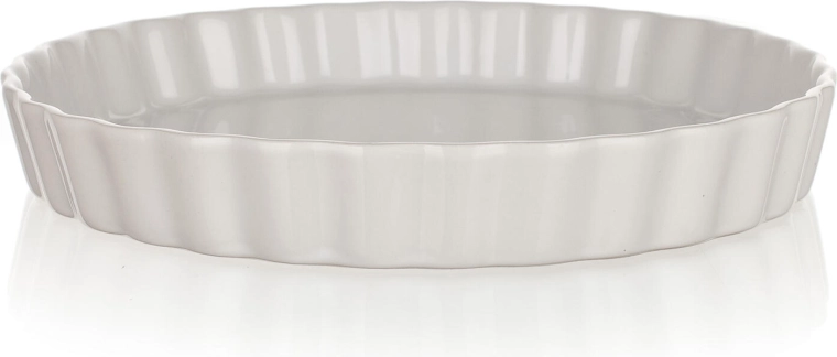 Culinaria fehér kerek sütőtál 28,5 cm