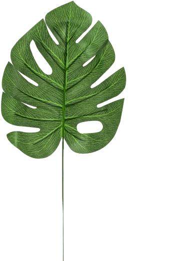 Mű monstera levél 35 cm