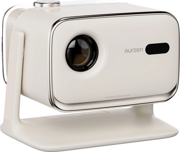 Aurzen Boom Mini projektor Full HD-vel, Google TV-vel és Dolby Audio-val