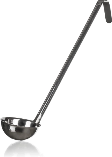 AKCENT rozsdamentes acél merőkanál 110 ml, átmérő 8 cm