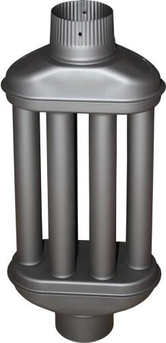 Hőcserélő füstcsőbe 130 × 550 mm antracit