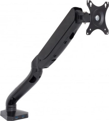 Állítható monitor tartó gázteleszkóppal és USB portokkal