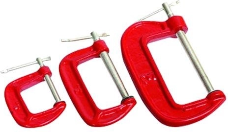 Fém G-szorítók készlet 25, 50 és 75 mm