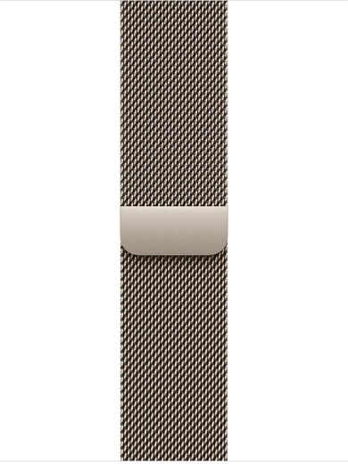 Természetes színű milánói szíj 42 mm-es tokhoz