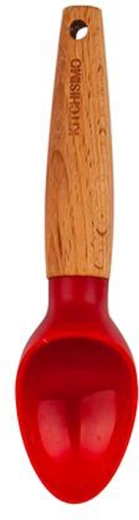 Kitchisimo fagylaltadagoló piros, ABS/fa