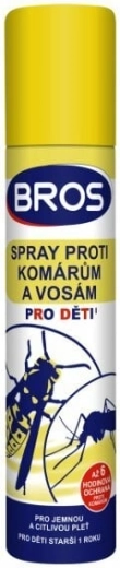 Bros spray szúnyogok és darazsak ellen gyermekeknek 90 ml