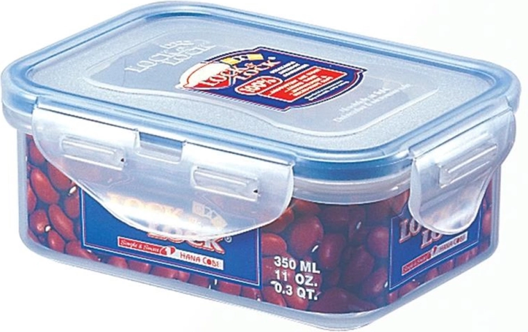 LOCKnLOCK téglalap alakú ételtároló doboz 350 ml
