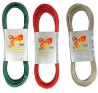 Fém ruhaszárító kötél 15 m, műanyag bevonattal