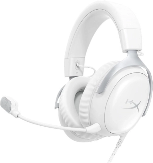 HyperX Cloud III fehér gamer headset
