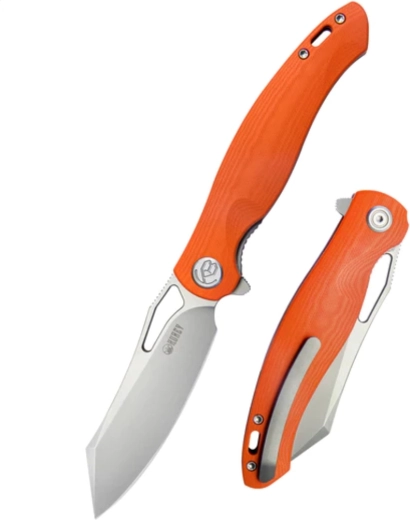 Kubey Drake zsebkés 9,5 cm, narancssárga G10