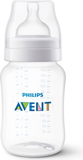 Philips AVENT antikólikás cumisüveg 260 ml, 1 hónapos kortól
