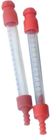 Csővízmérték – pótüvegek (pár)