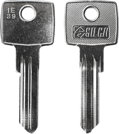 Kulcs ISEO F6 hengerzárbetétekhez SILCA