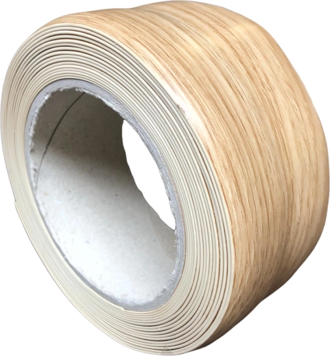 Öntapadó padlószegély PVC tölgy, természetes, 52 mm × 5 m