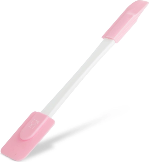 Kétoldalas rózsaszín szilikon spatula