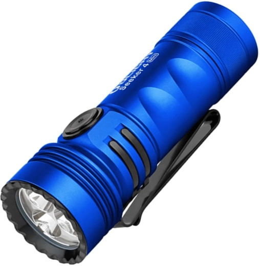 OLIGHT Seeker 4 Mini zseblámpa, kék, UV és fehér fénnyel