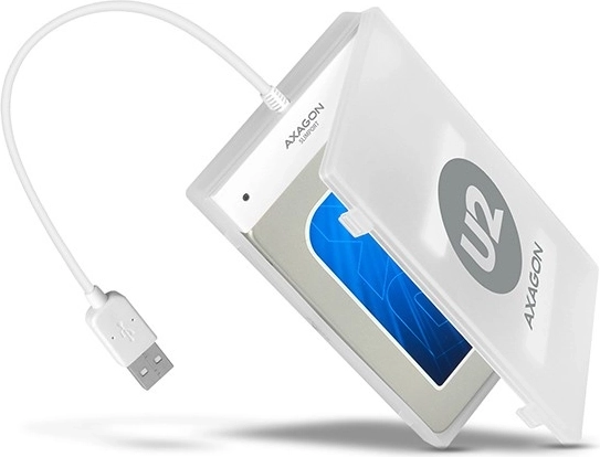 USB 2.0 adapter SATA gyors csatlakozáshoz 2.5" SSD/HDD tokban