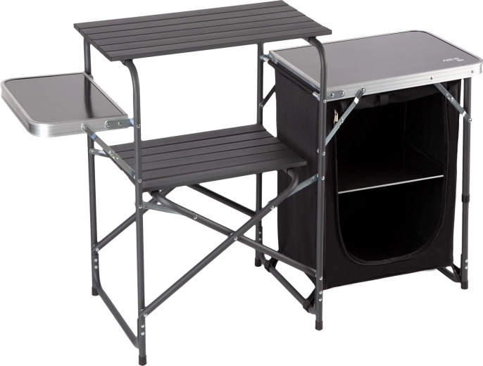 NILS Camp kempingszekrény lehajtható oldallapokkal