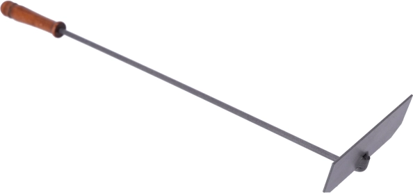 Hamukotró fém lapáttal és fa nyéllel