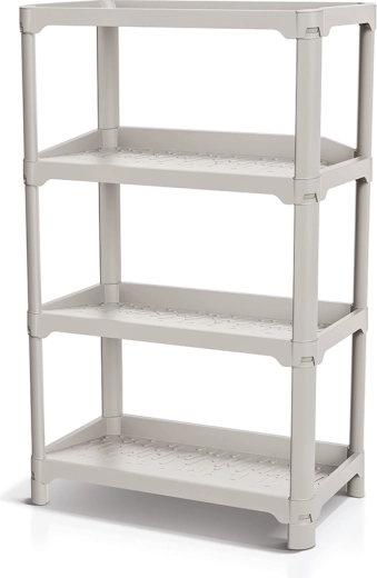 NUBBY RACK világosbarna cipőtartó állvány - 1 db