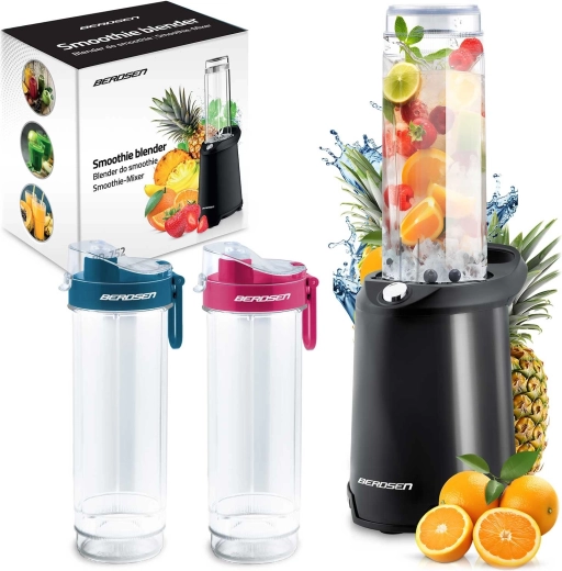 Smoothie turmixgép BERDSEN BD-752 0,57 l palackokkal