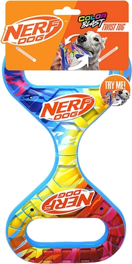 Nerf Dog forgó Infinity húzójáték színes fogantyúval 27 cm