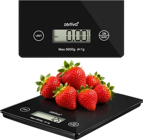 Zortiva elektronikus konyhai mérleg, 5 kg