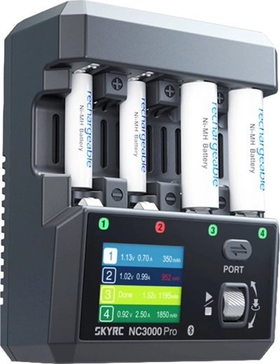 SkyRC NC3000 Pro akkumulátortöltő AA/AAA NiMH és NiCd akkukhoz