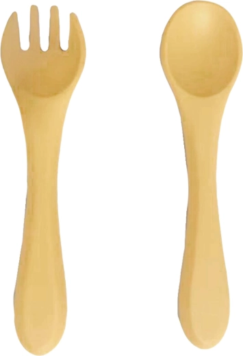 Kitchisimo Baby gyerek szilikon evőeszköz, 2 db-os szett