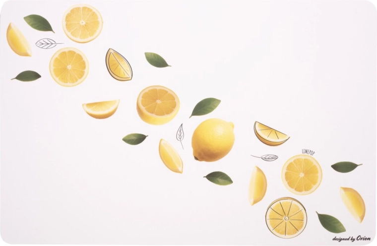 Limepop műanyag tányéralátét 43 × 28 cm
