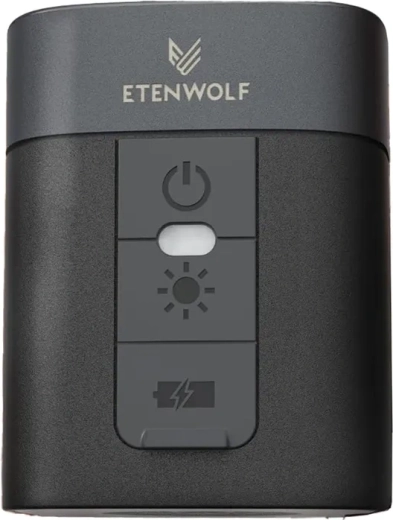 Etenwolf AIR 3 elektromos pumpa LED lámpával, fekete