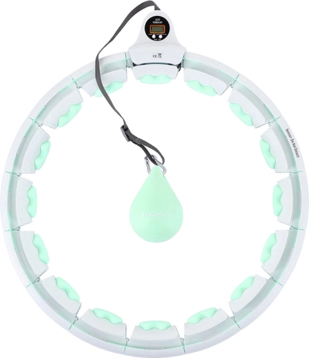 HMS okos masszázs karika súllyal és számlálóval – zöld
