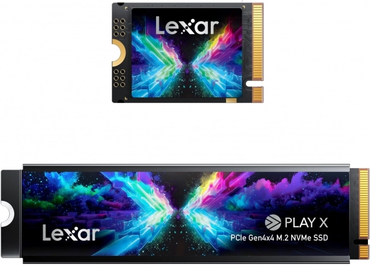 Lexar PLAY X 512 GB belső SSD M.2 NVMe PCIe 4.0 adapterrel 2280