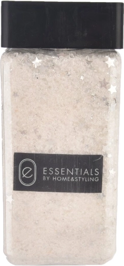 Ezüst dekorációs csillámpor-homok 500 g