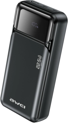 AWEI powerbank 20000 mAh 22,5 W PD 2 USB-C csatlakozóval