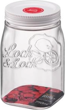 LOCK&LOCK Square 750 ml élelmiszertartó csavaros tetővel