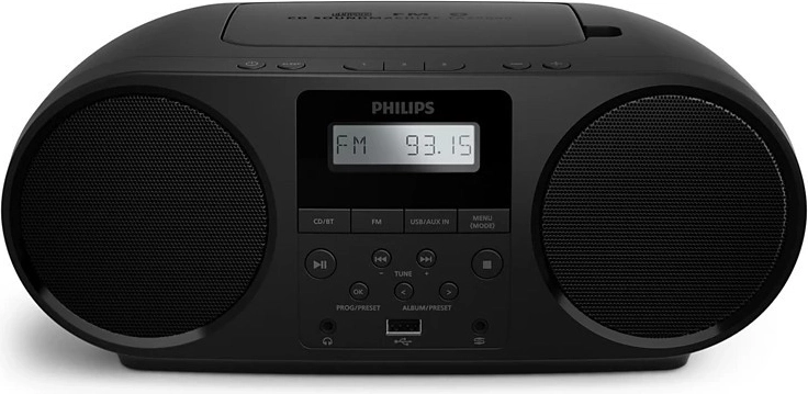 Hordozható boombox CD-vel, FM-mel és Bluetooth-szal