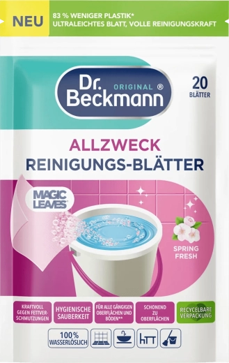 Univerzális tisztítókendők DR. BECKMANN Spring Fresh 20 db