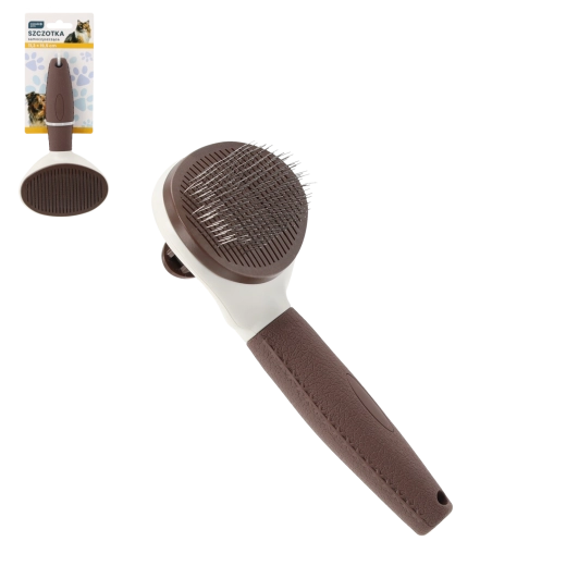 Öntisztító szőrkefe kutyáknak és macskáknak 11,3 × 19,5 cm