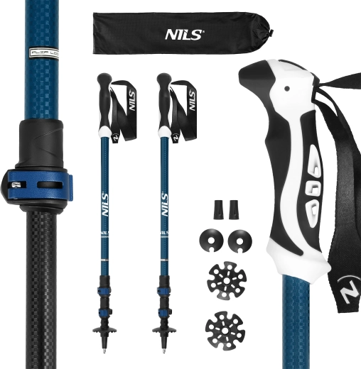 NILS TK8601 túrabotok, kék