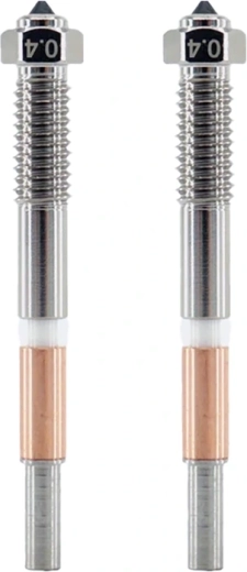 QiDi bimetál fúvóka 0,4 mm Q2 sorozathoz – 2 db