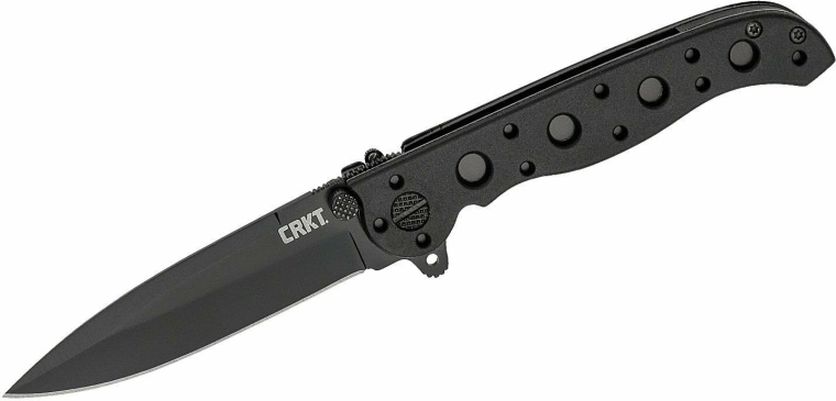 CRKT M16-01KZ Spear Point fekete zsebkés 7,6 cm, GRN