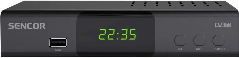 Sencor DVB-T2 vevő SDB 5007T