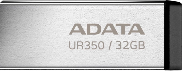 ADATA UR350 32GB USB flash meghajtó fém fekete