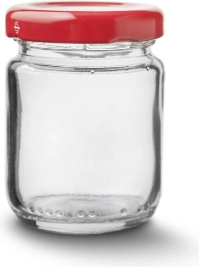 Befőzőüveg tetővel 60 ml