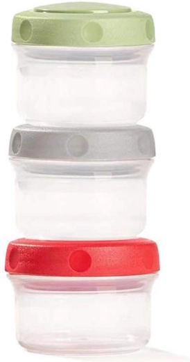 Mini élelmiszertartó doboz készlet 3×80 ml