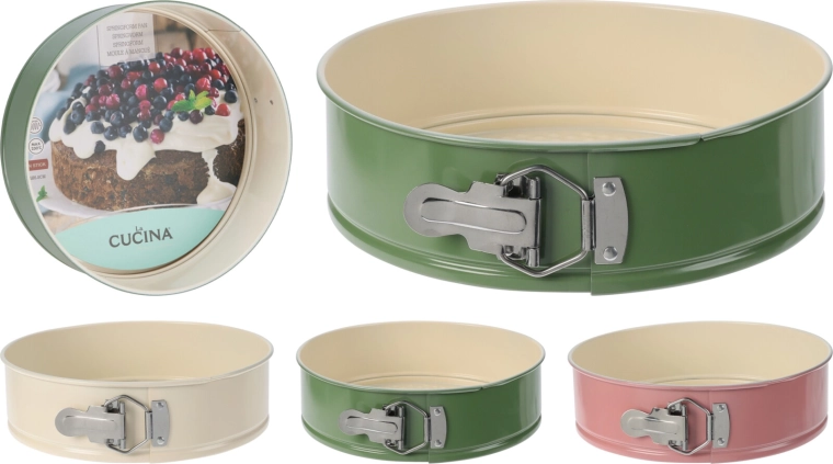 Acél tortaforma tapadásmentes felülettel, 24 cm